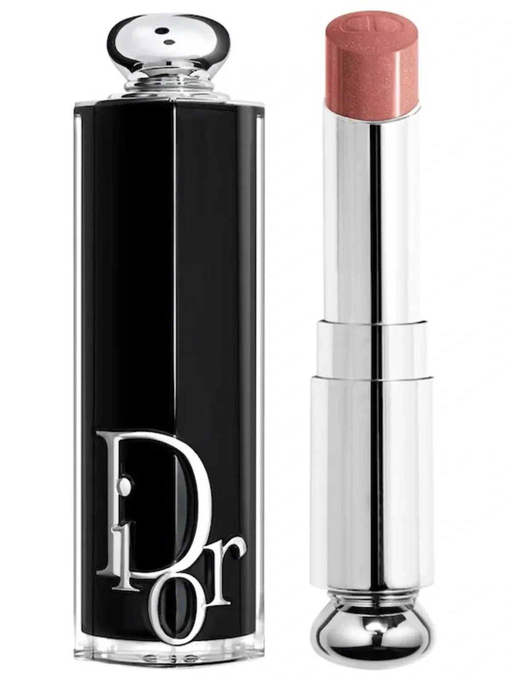 Dior Addict 418 Beige Oblique Hydrating Shine Lipstick Intense Color